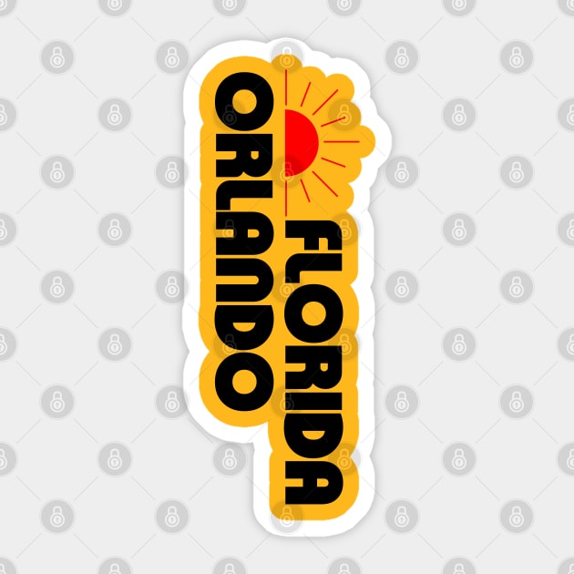 Orlando, Florida // Step Brothers Dale Tee Sticker by darklordpug